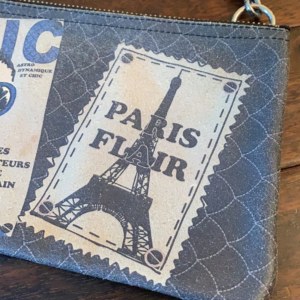 Barbara Rihl Paris Flair Zip Bag with Strap EUC! - Picture 3 of 8